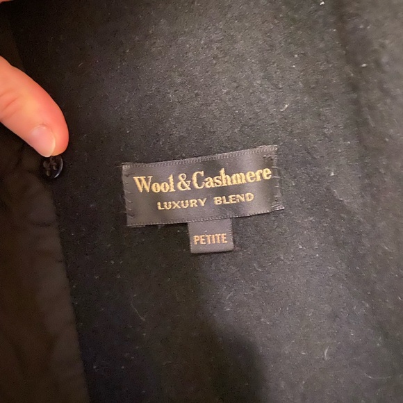 Vintage Cashmere Wool Long Coat - Picture 2 of 3